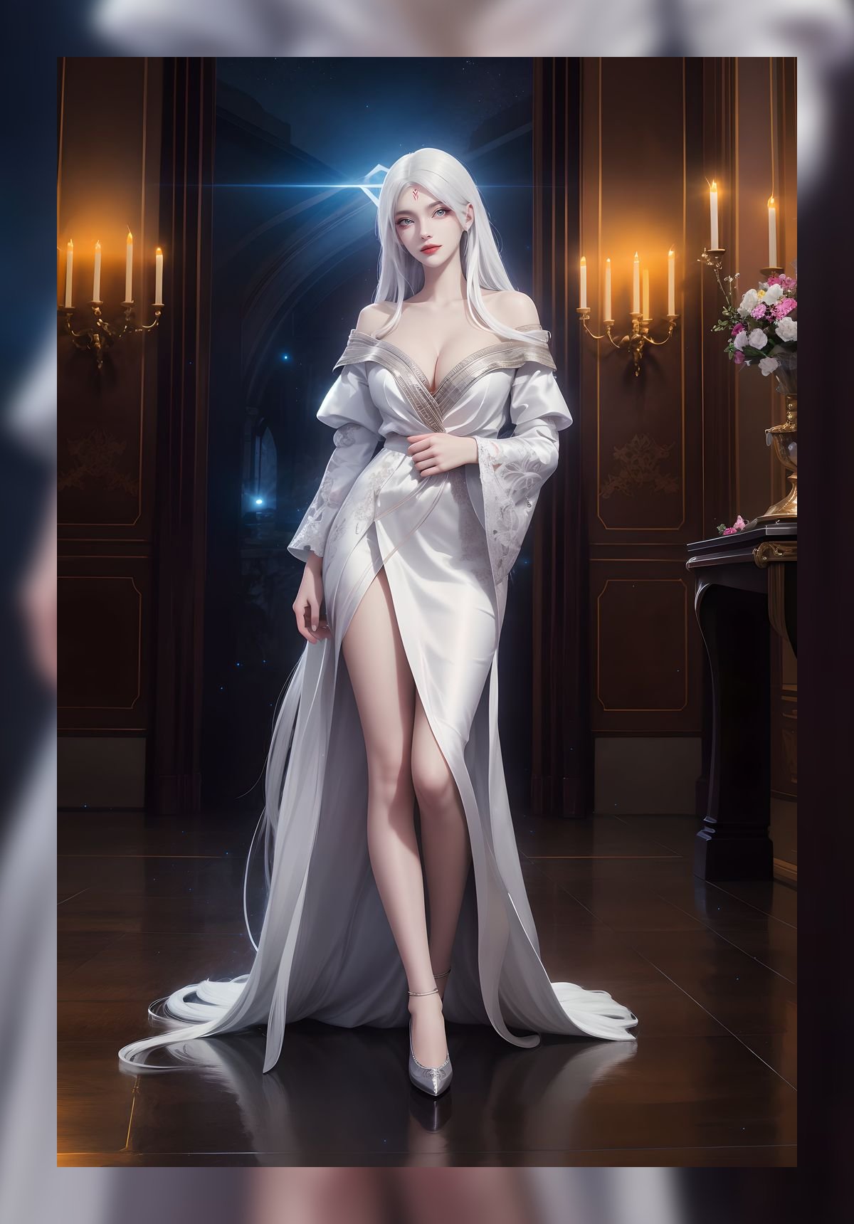 炫酷的ai作品诛仙小白高分辨率4k打包下载