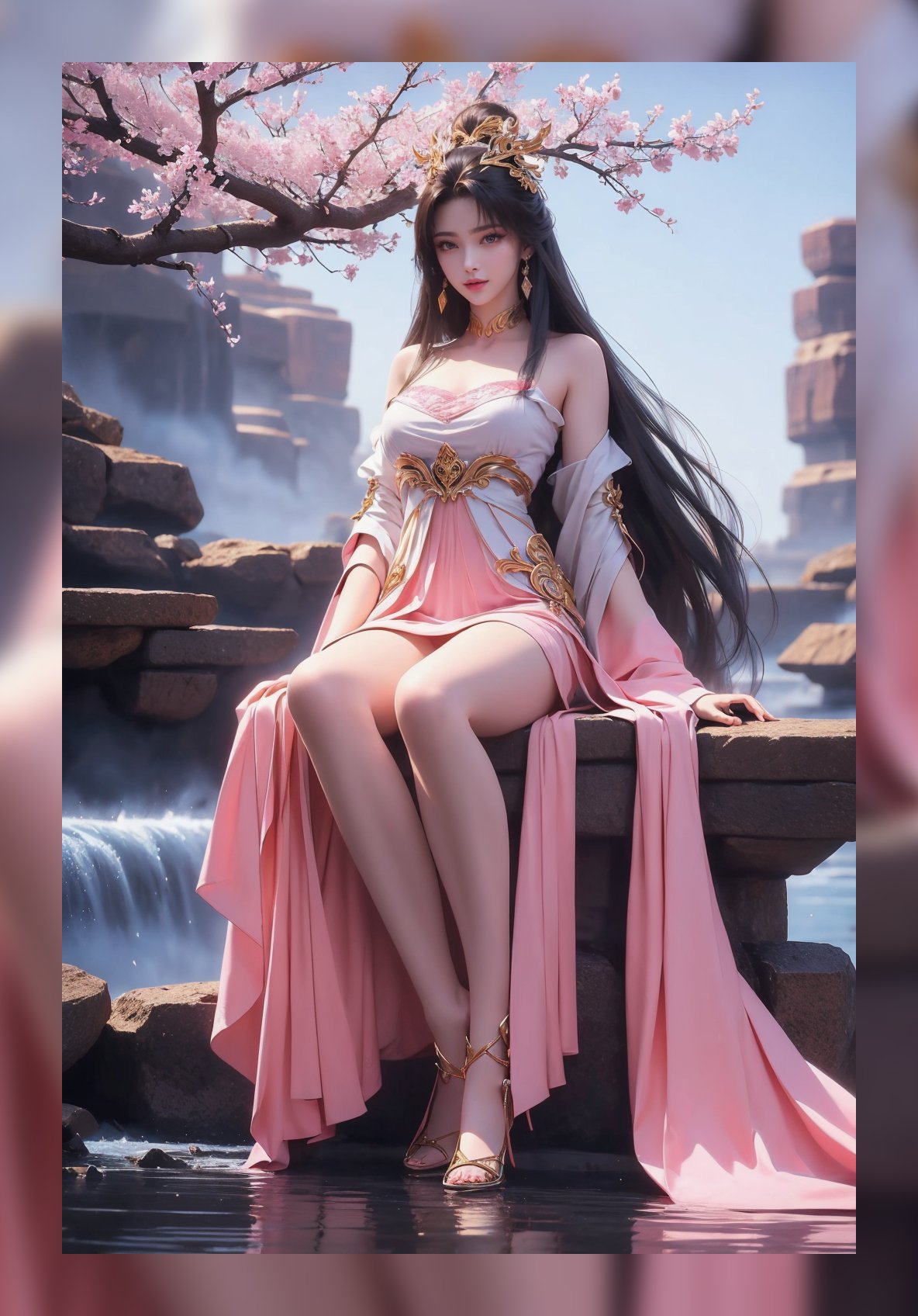 热门素材完美世界天狐仙子超清6k图包打包