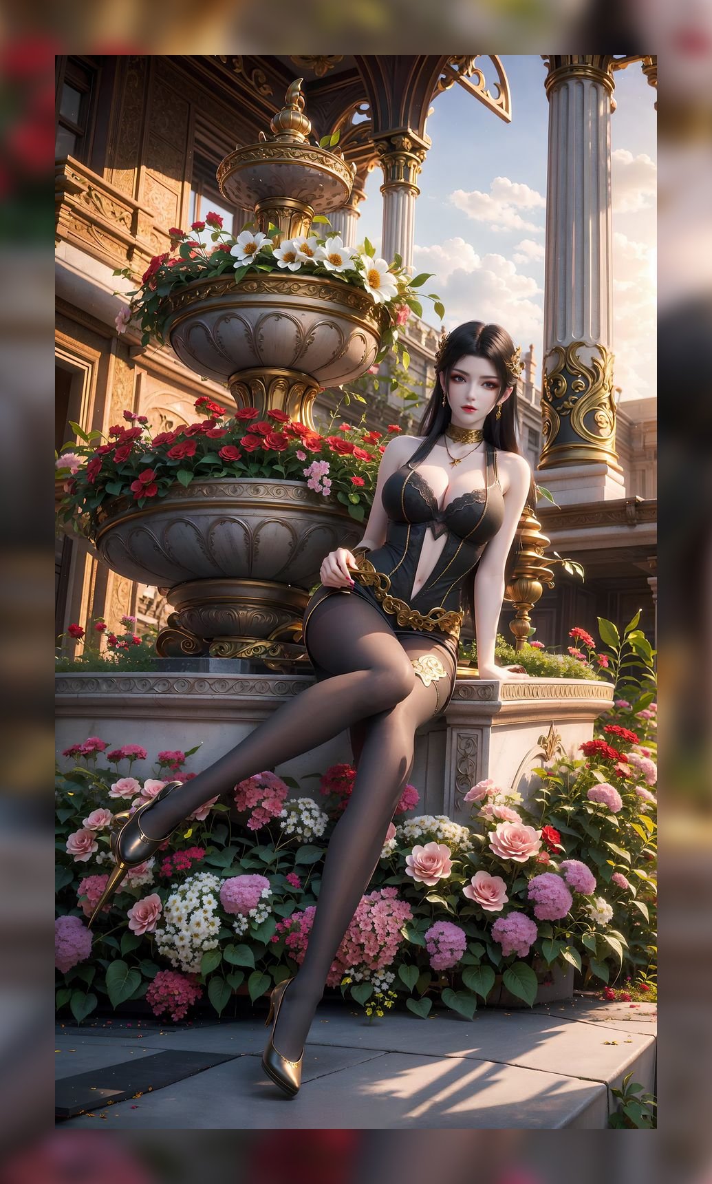 精致ai女神斗破苍穹美杜莎高清8k打包壁纸