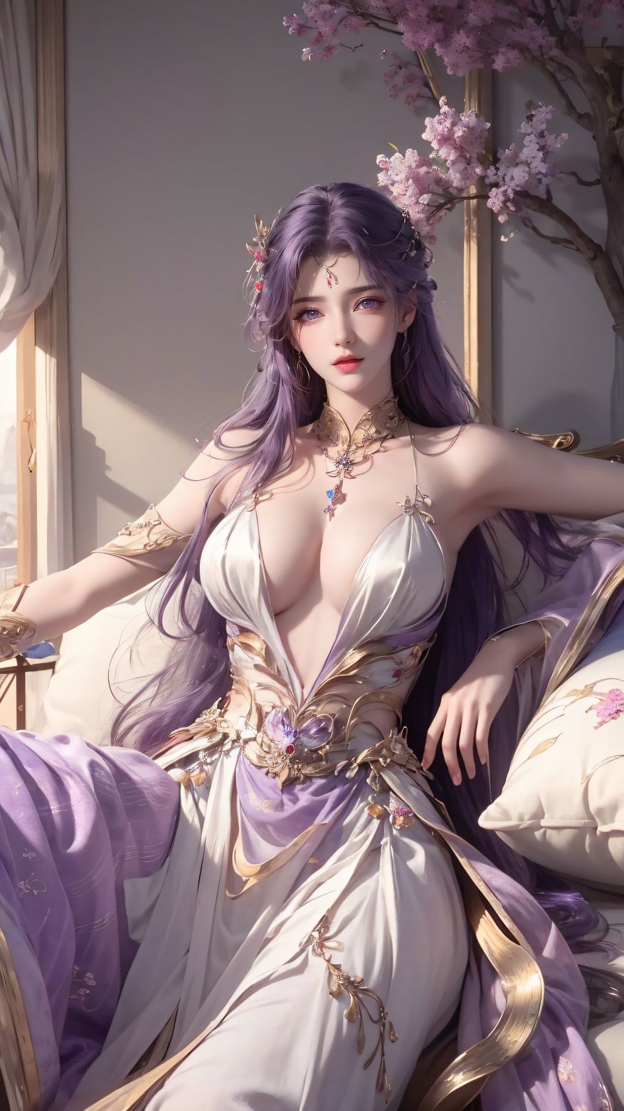 优秀的ai美女完美世界云曦精美6k合集壁纸