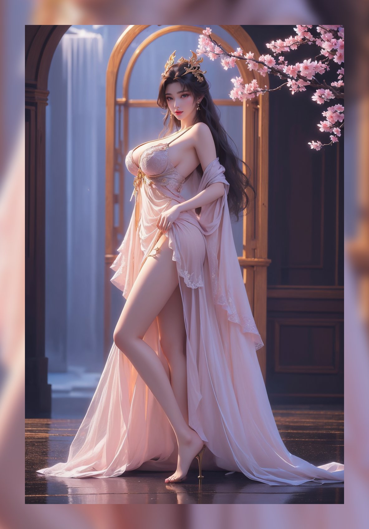 精美的ai桌面完美世界天狐仙子超清8k打包下载