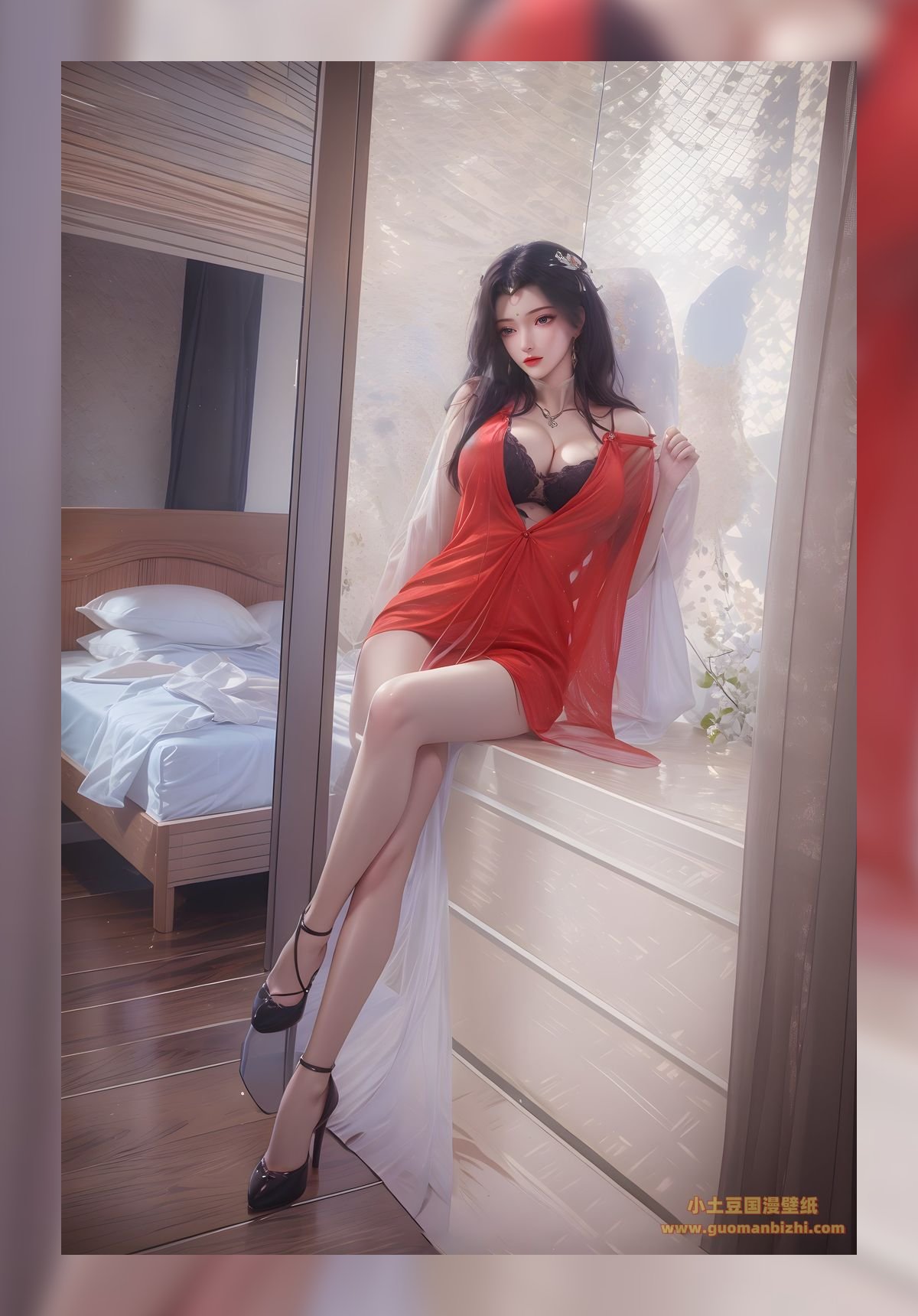 国风ai桌布完美世界柳神超清4k壁纸打包