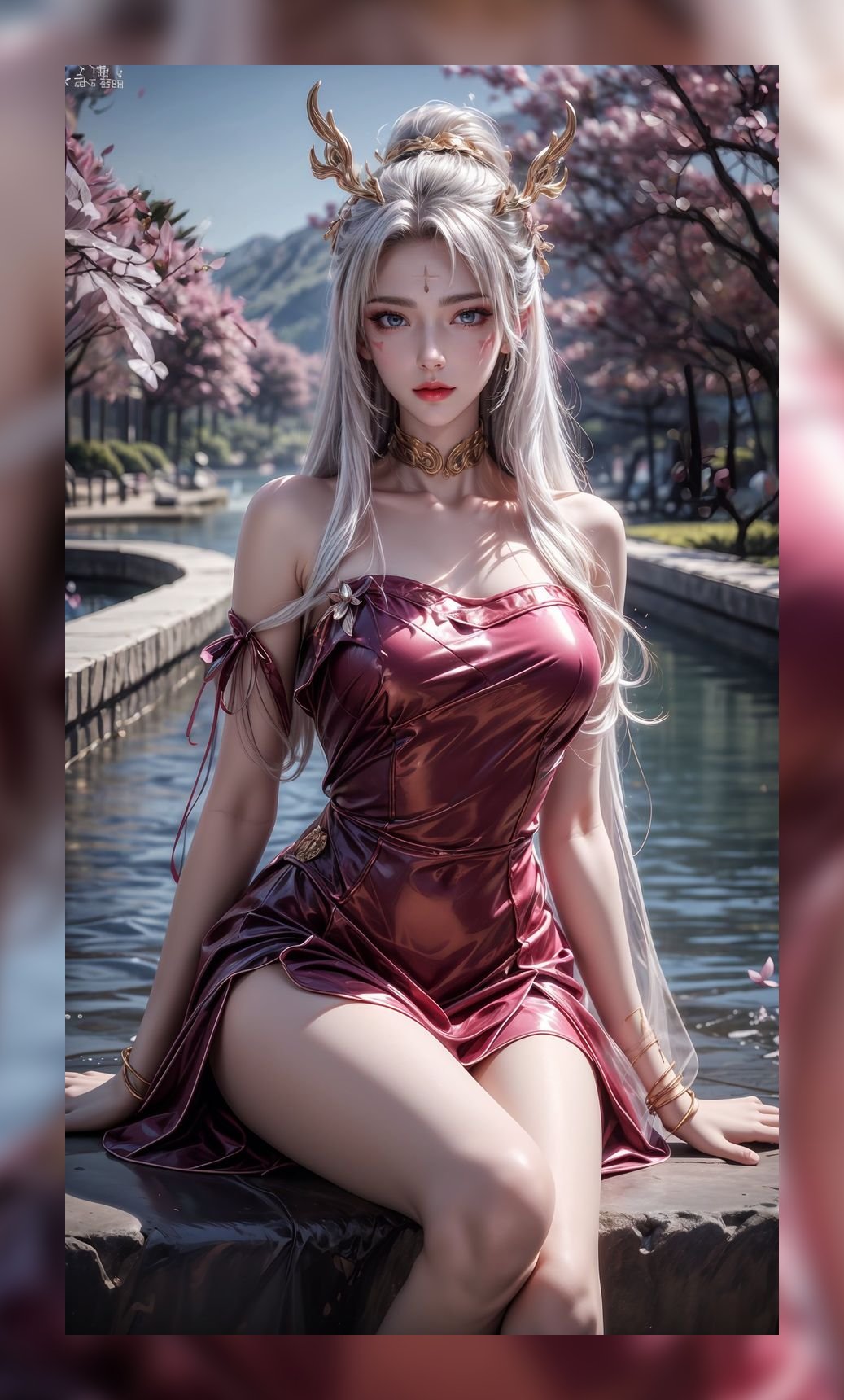 热门ai生成完美世界天狐仙子高质量4k图包打包