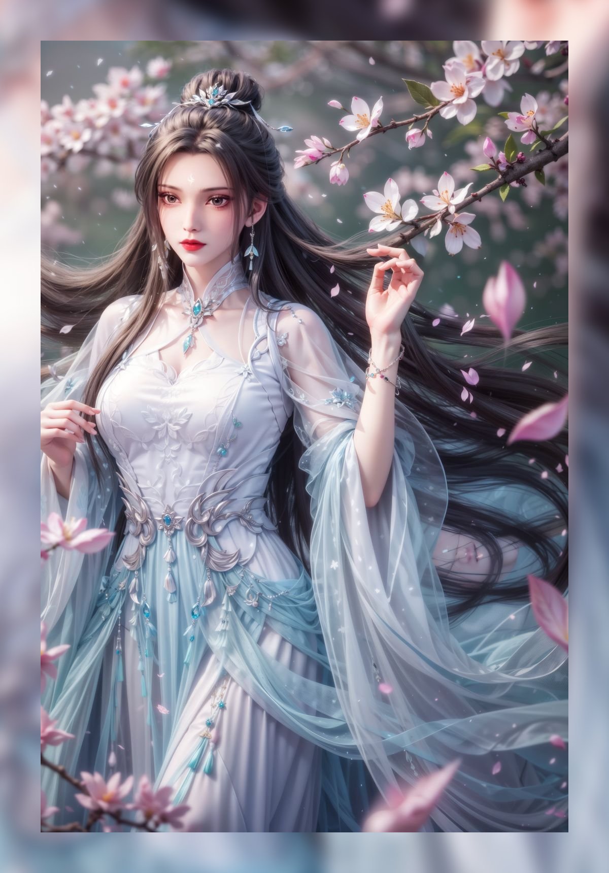 精致ai女神诛仙陆雪琪高分辨率6k壁纸打包