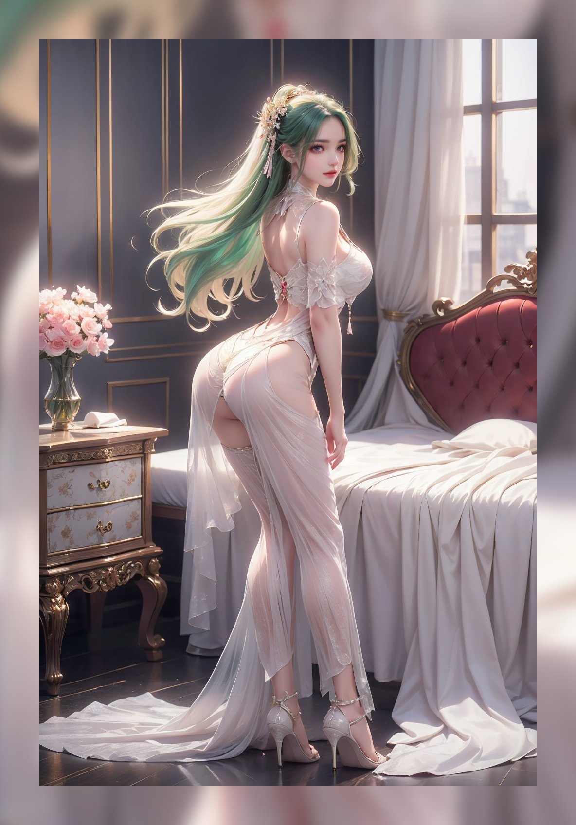 精致ai作品完美世界芙蕖超清8k整理下载