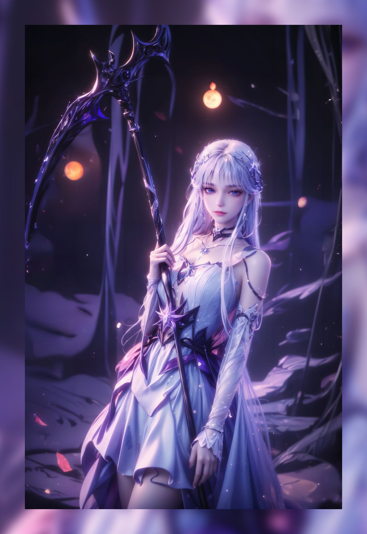 最新ai作品神印王座圣采儿超清晰8k整理合集