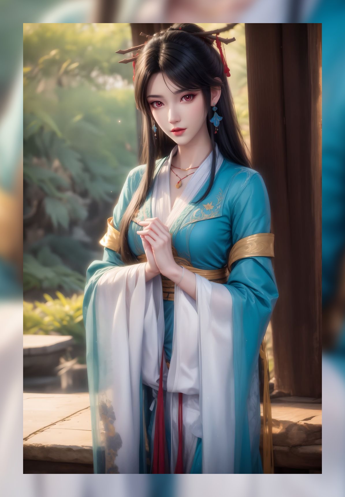 国风ai女生元尊夭夭高分辨率6k合集壁纸
