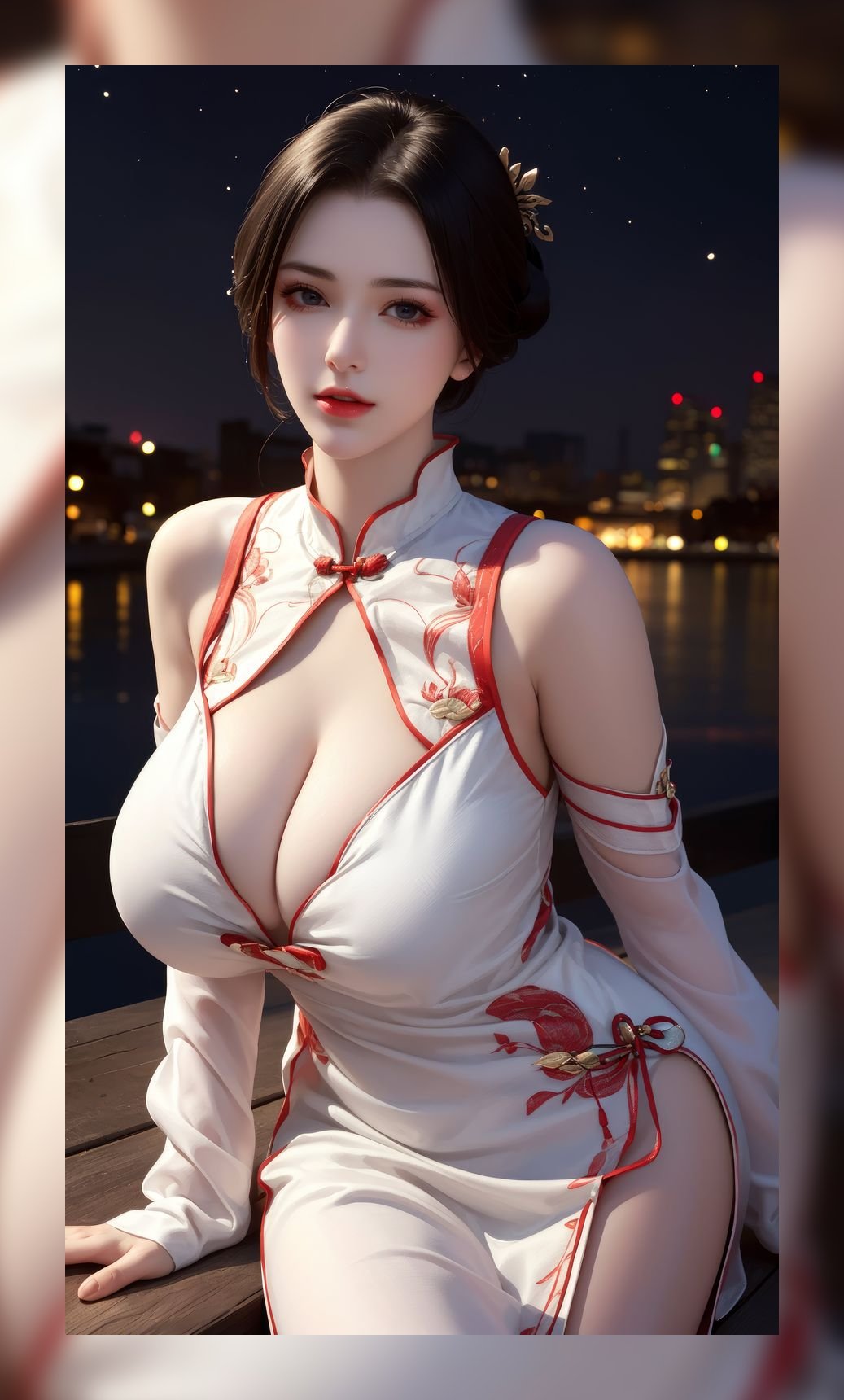 国风ai素材君有云即墨花雪高质量8k下载打包