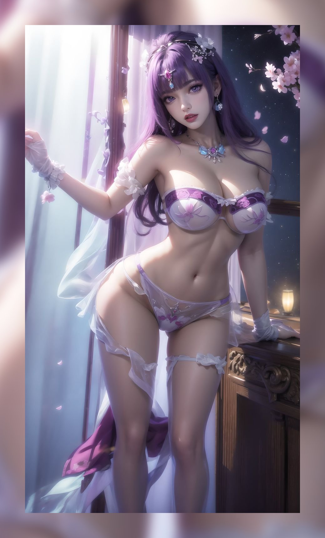 火爆ai绘画秦时明月少司命超清晰8k整理打包