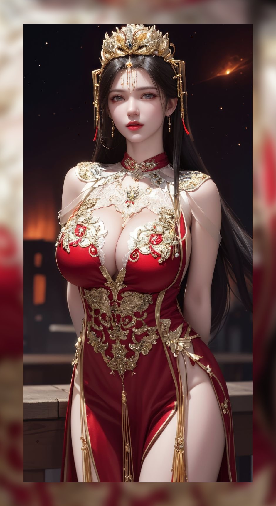 精美的建模脸仙逆李慕婉超清4k图包壁纸