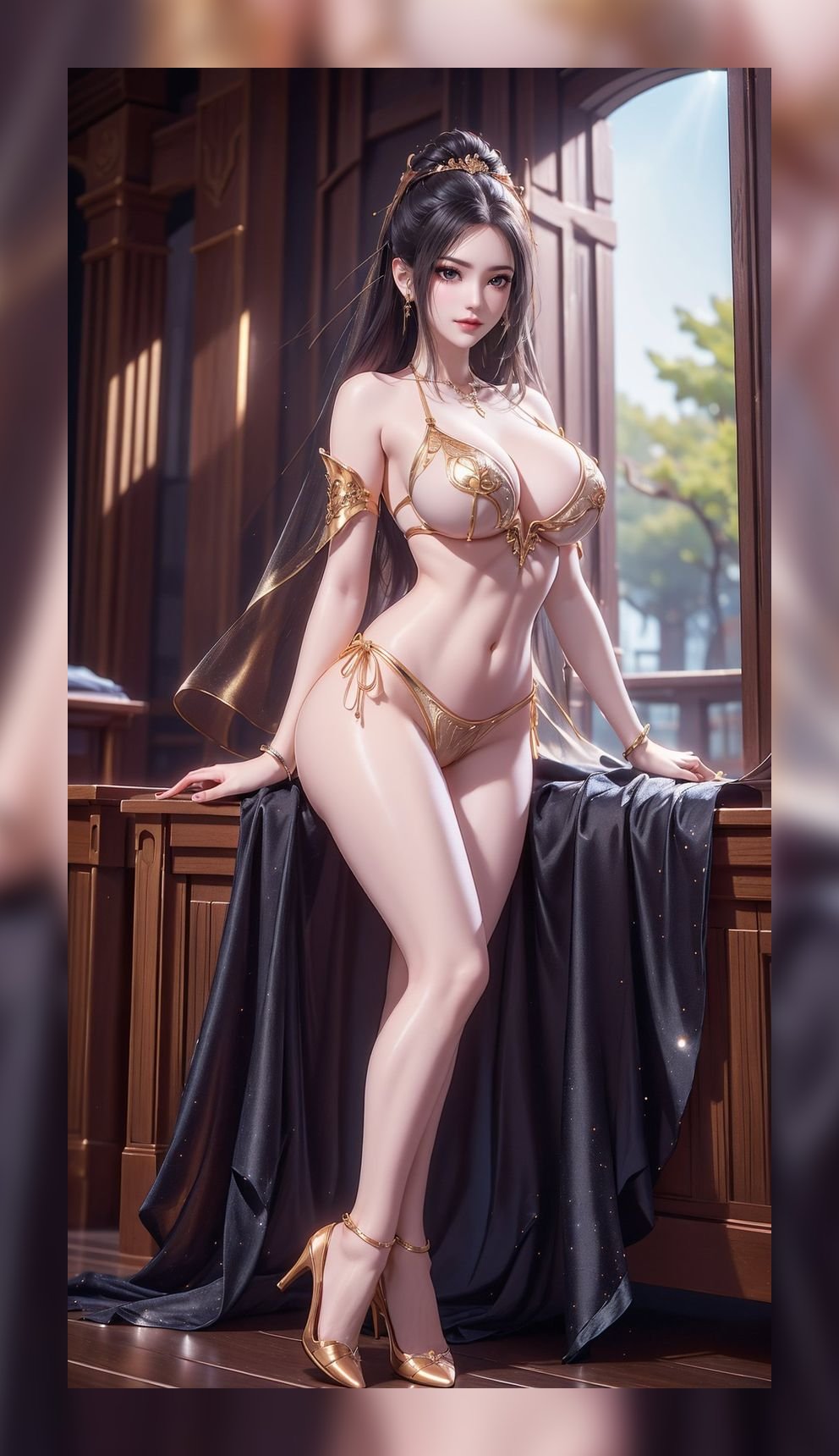 炸裂的建模身材天行九歌焰灵姬超清8k壁纸打包