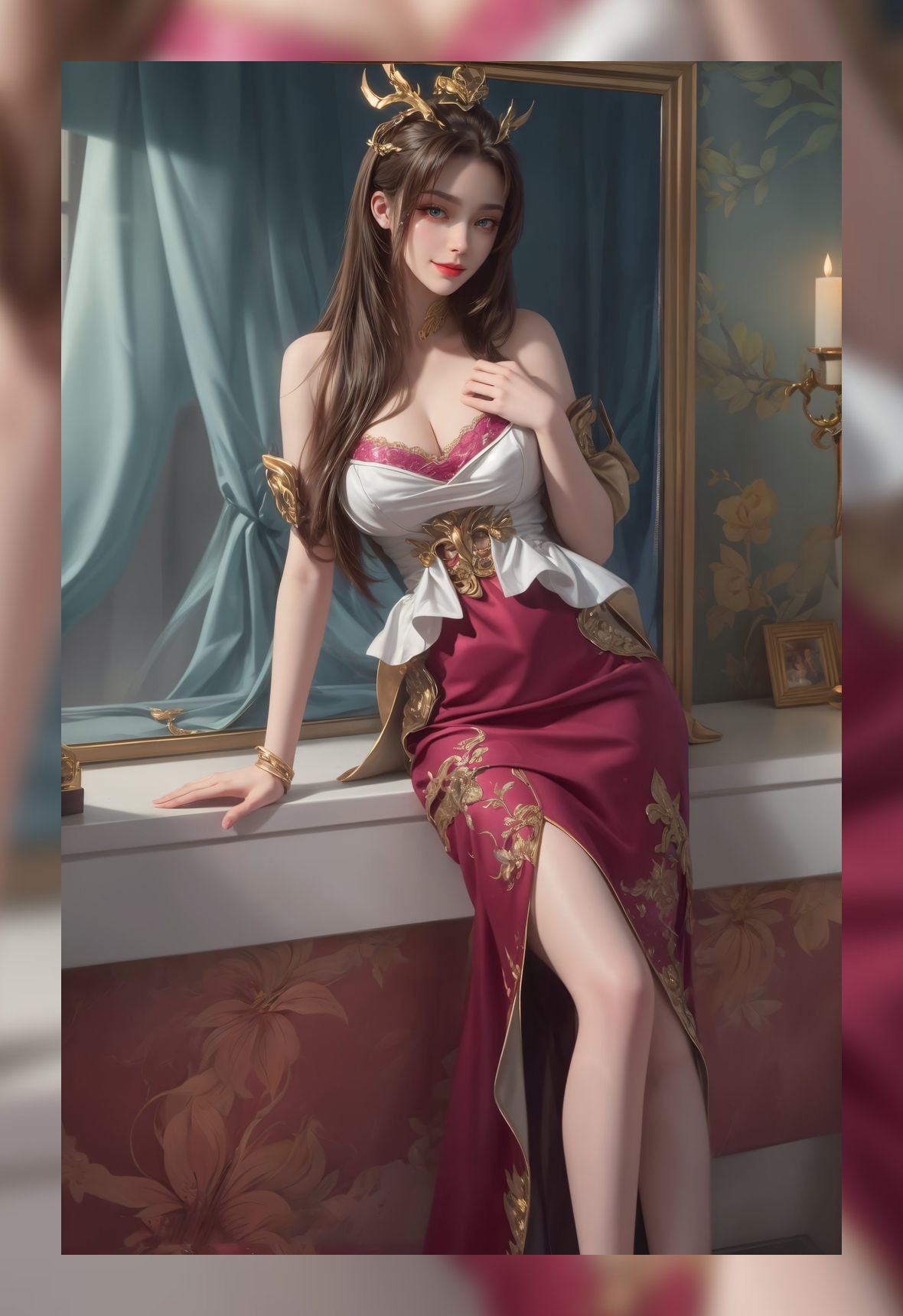 火热多场景完美世界天狐仙子精美6k壁纸网盘下载