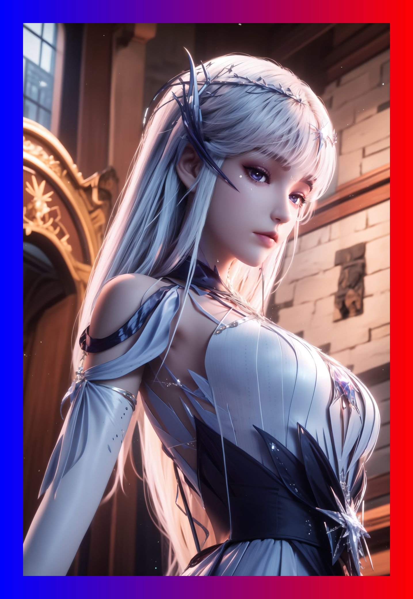 炫酷的建模脸神印王座圣采儿高质量6k整理打包