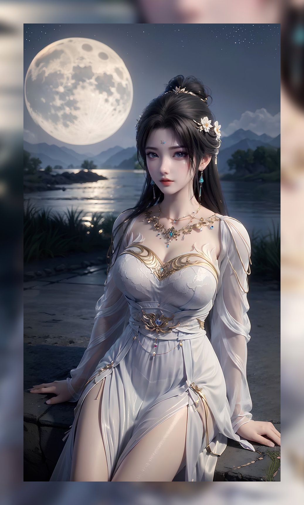 精致ai素材完美世界清漪超清晰6k合集下载