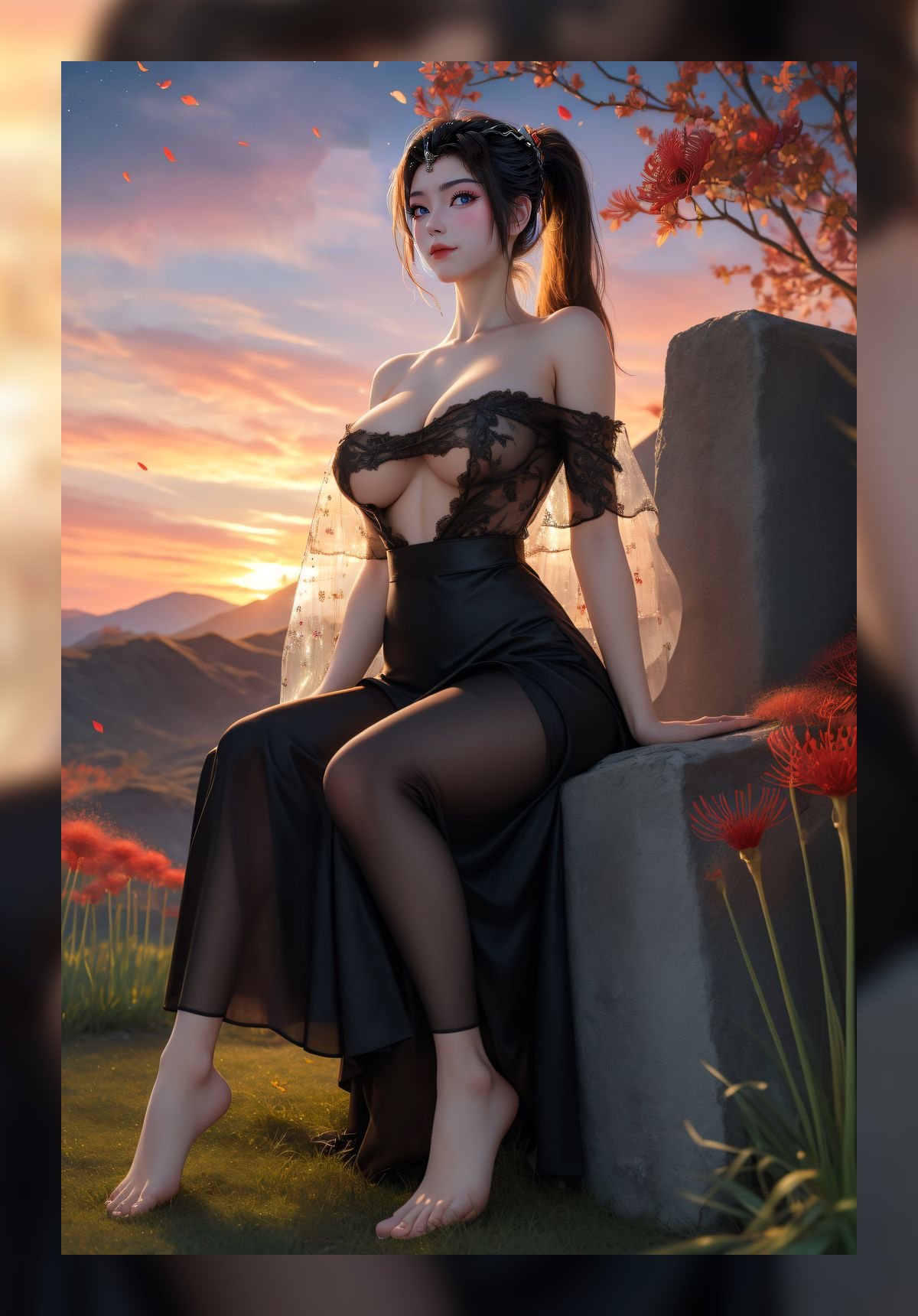 炸裂的ai素材凡人修仙传元瑶精美8k下载打包