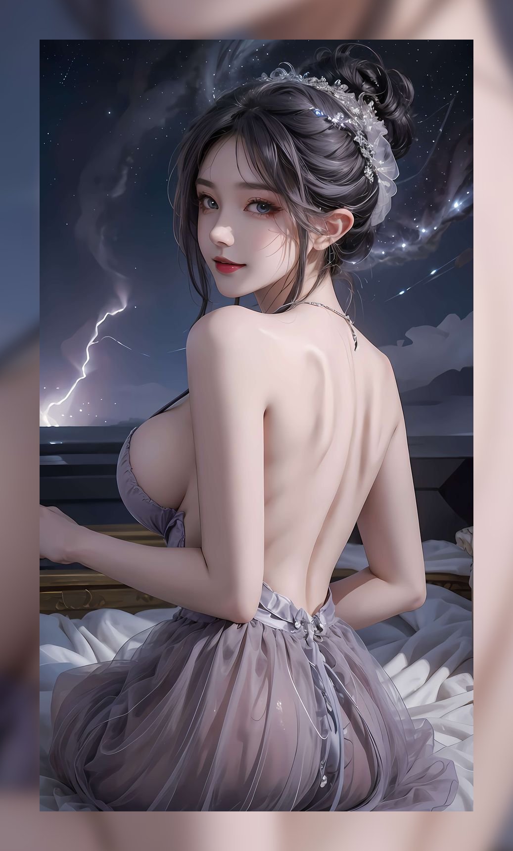 炸裂的ai壁纸鬼刀海琴烟精美6k压缩包下载