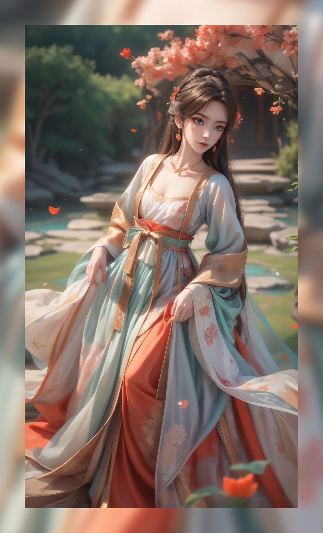 精美的ai壁纸元龙蔷薇优质6k图包壁纸