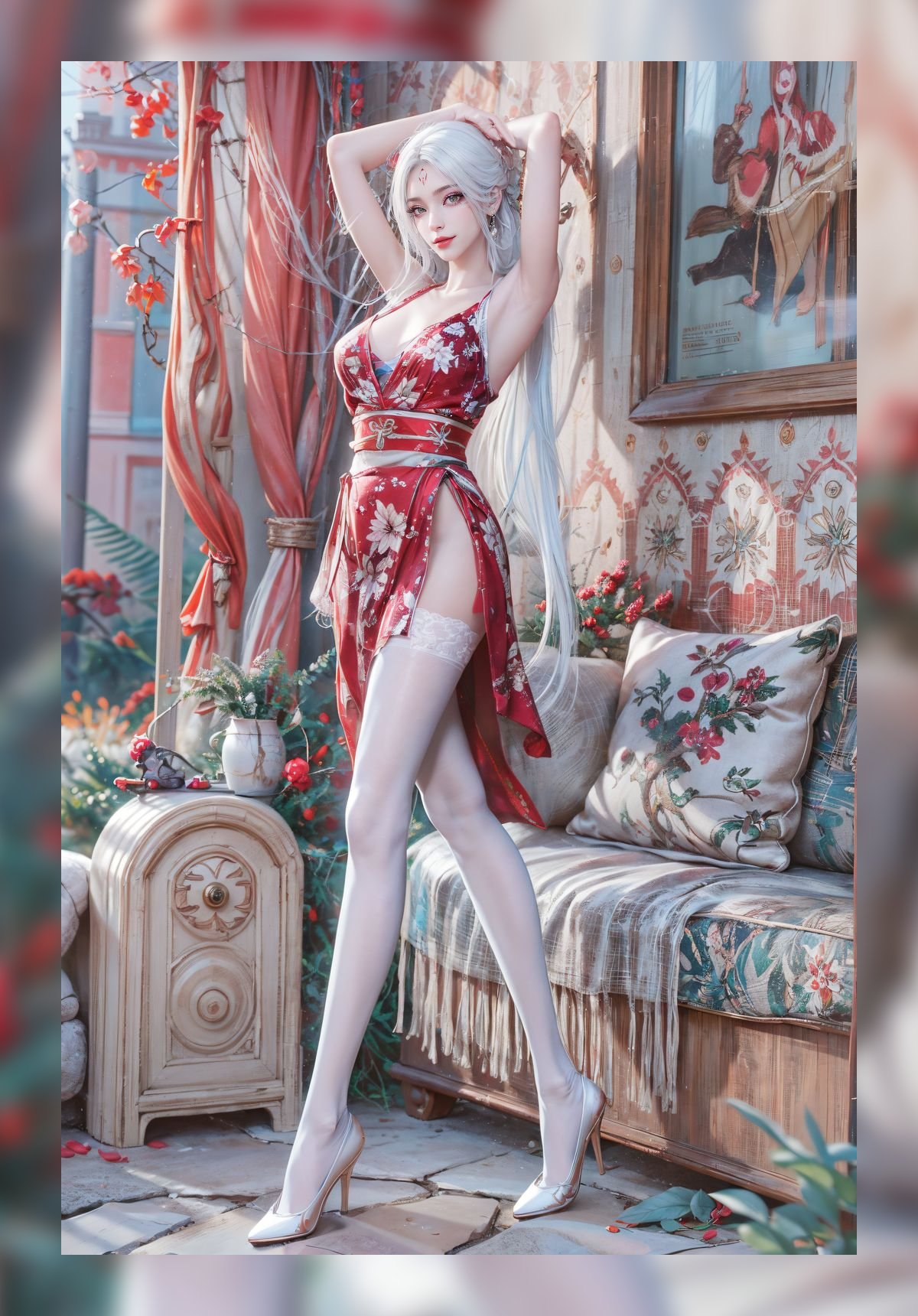 国潮ai桌面诛仙小白精美8k图包打包