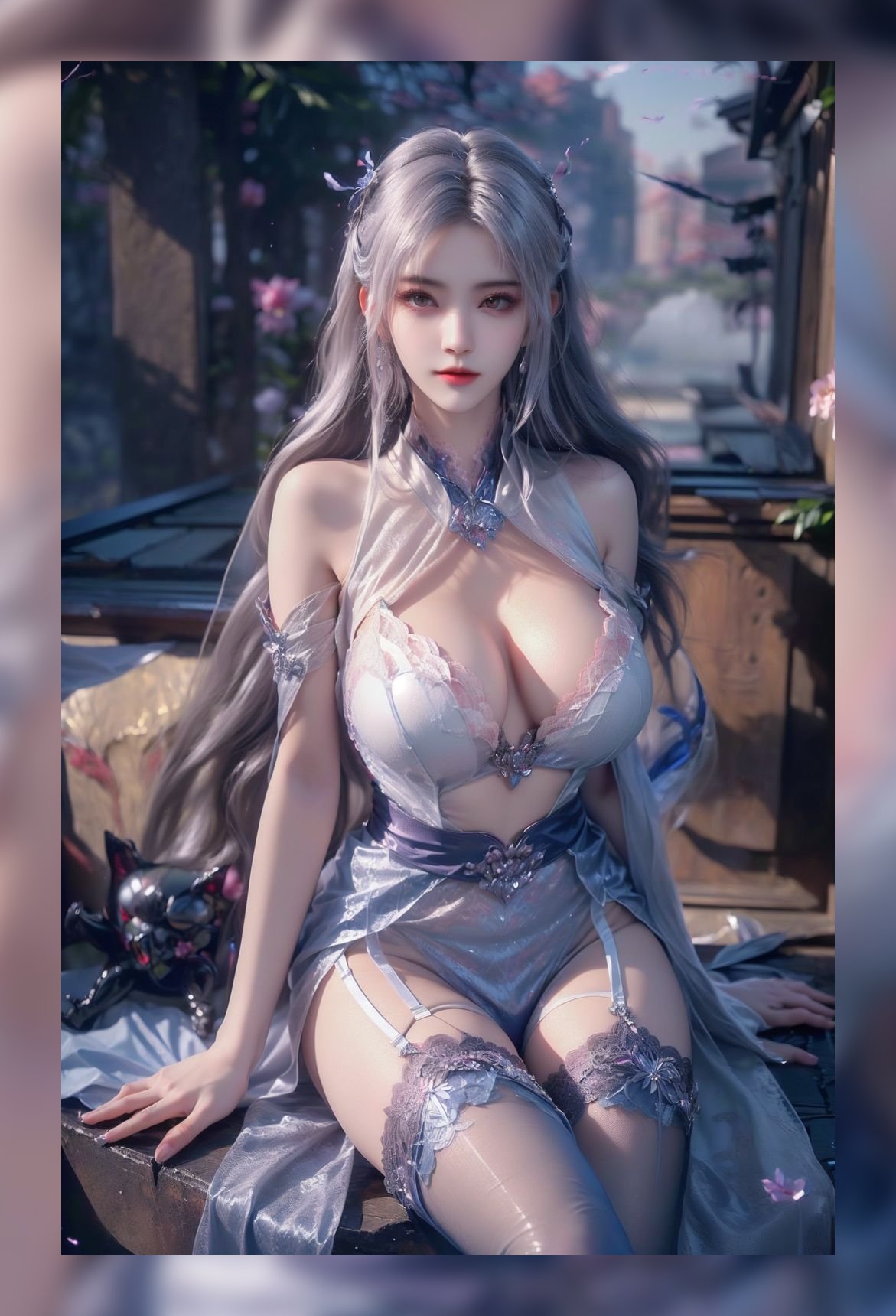 精美的ai美女斗破苍穹小医仙高分辨率4k合集壁纸