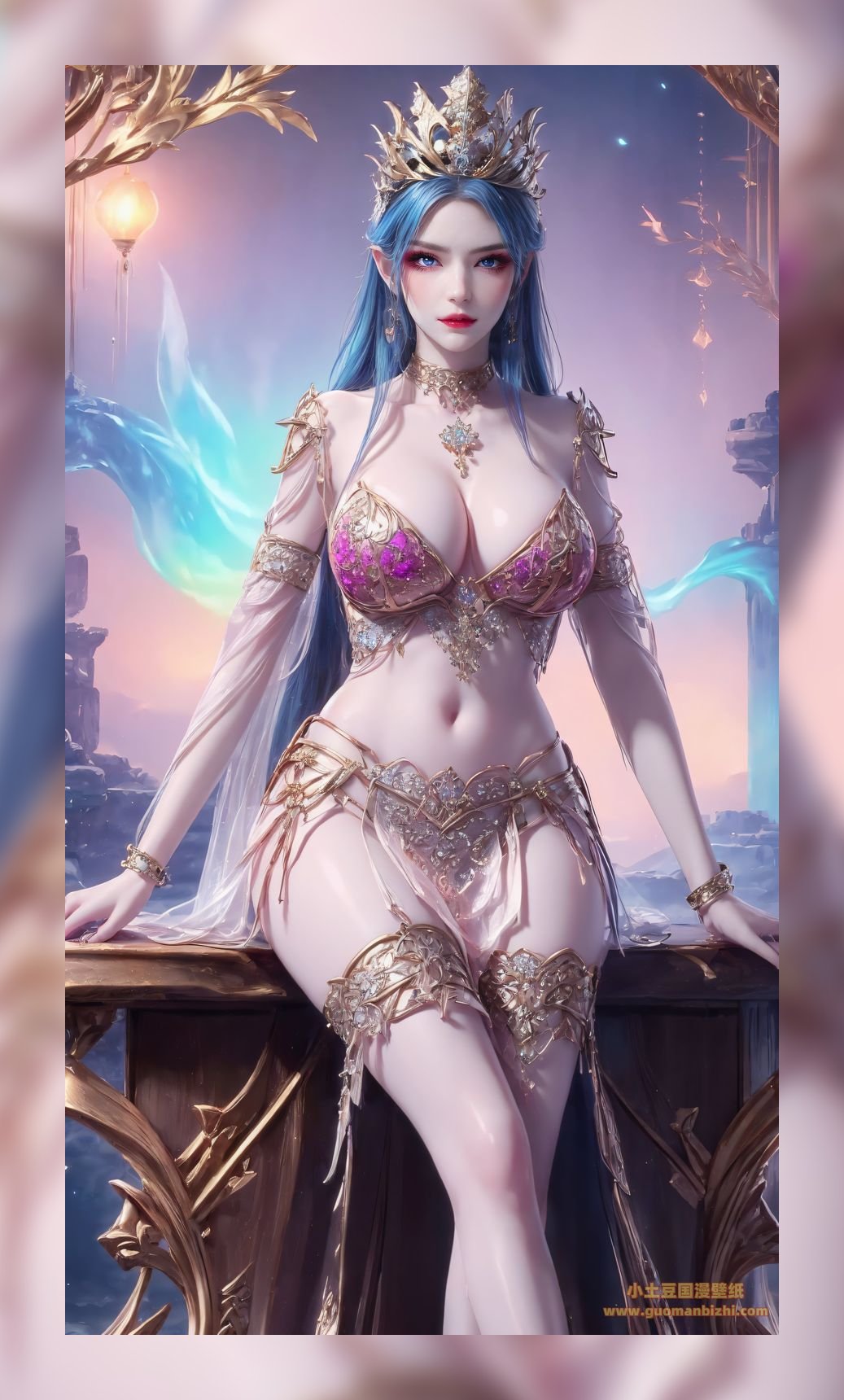 最新建模脸斗破苍穹美杜莎高清6k壁纸打包