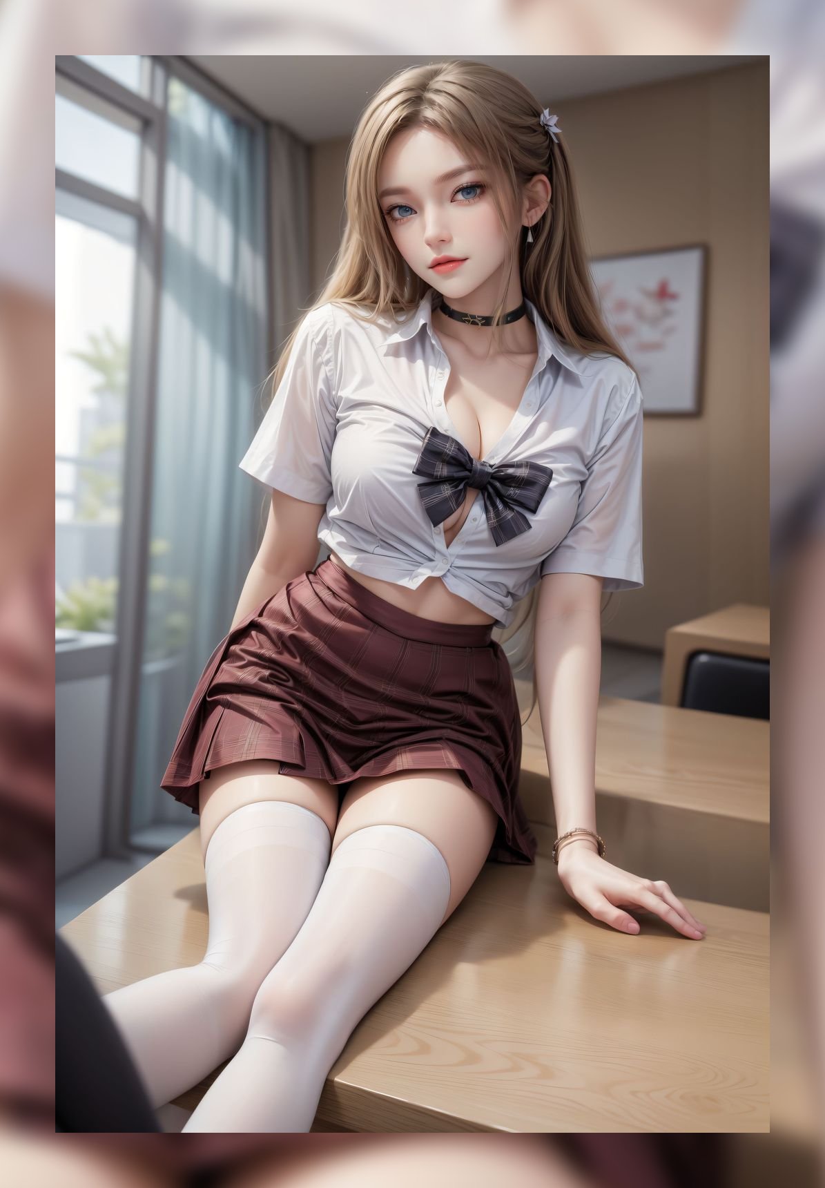 精致建模身材雄兵连凯莎优质4k壁纸打包