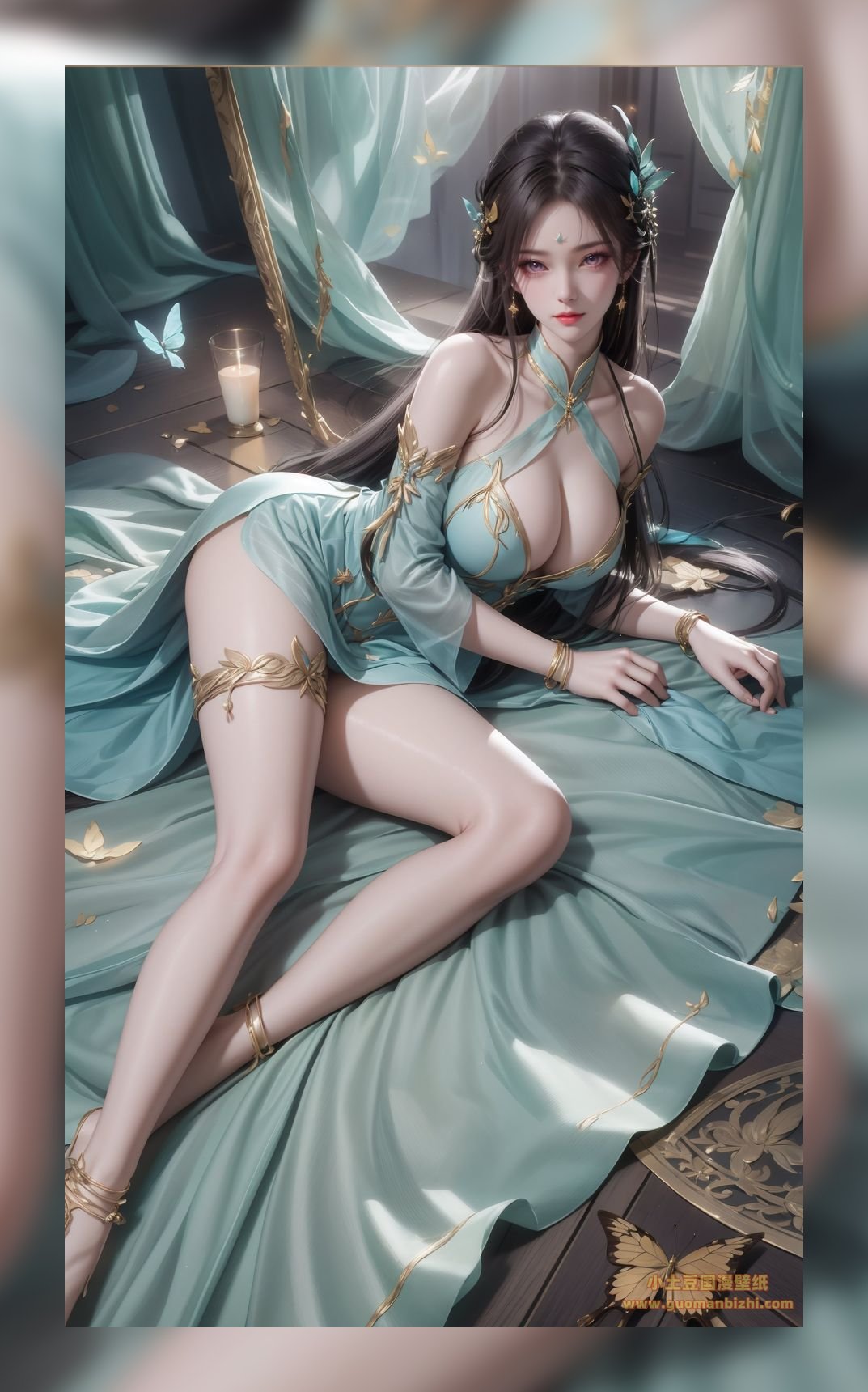 精美的ai生成斗破苍穹萧薰儿高清4k壁纸打包