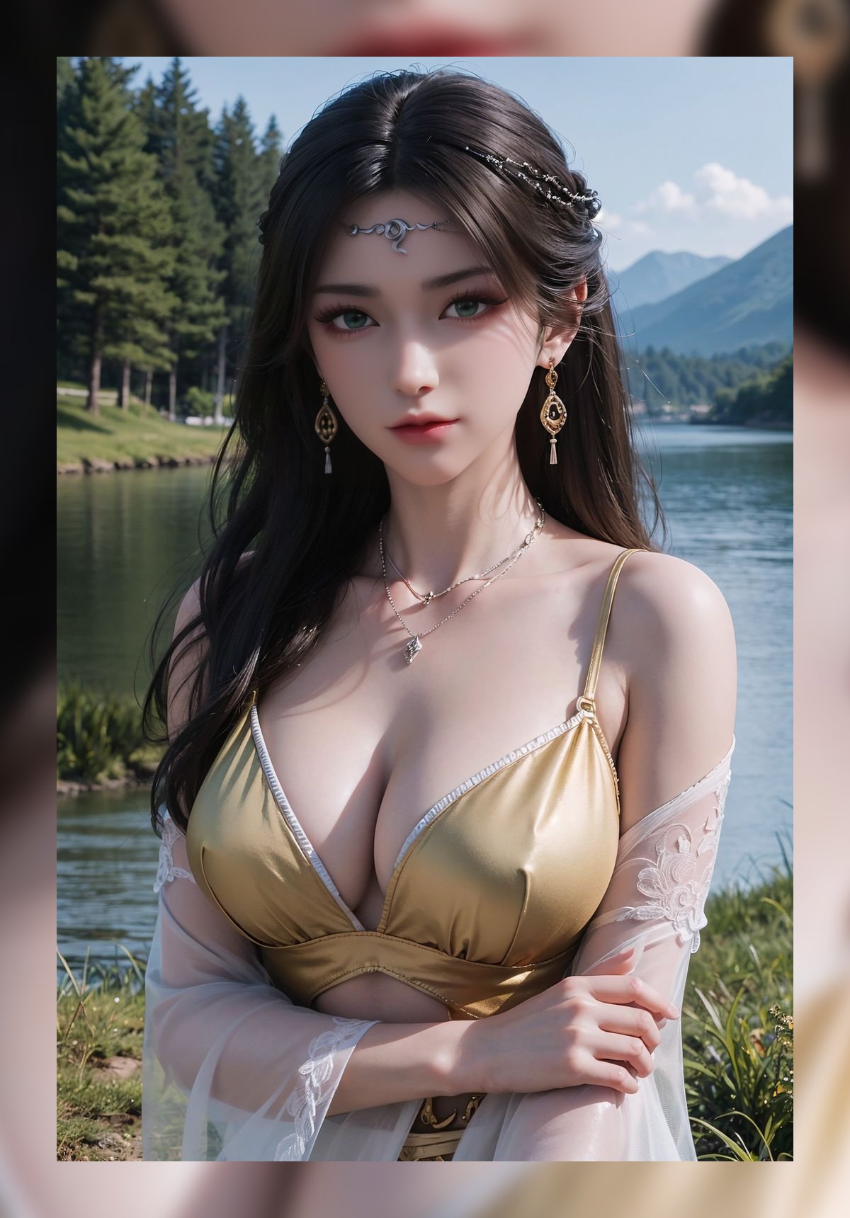 高品质ai壁纸诛仙金瓶儿精美6k图包下载