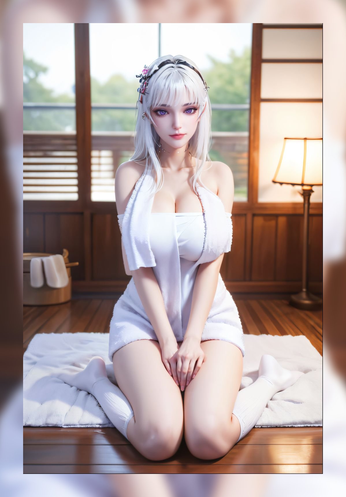 优秀的ai桌面神印王座圣采儿优质4k图包壁纸