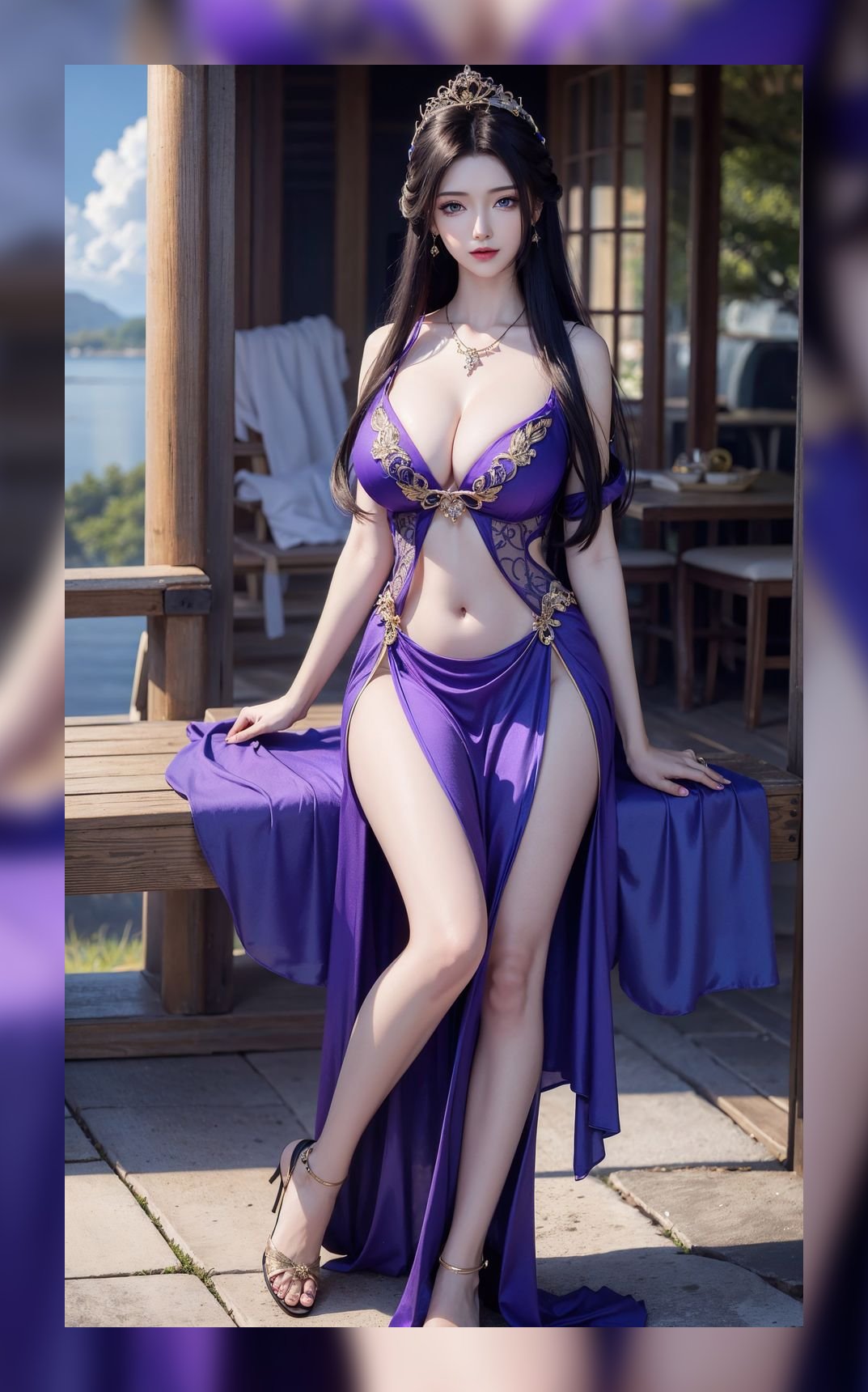 优秀的ai美女凡人修仙传紫灵8k壁纸打包