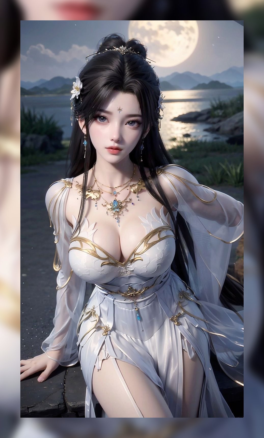 火爆ai壁纸完美世界清漪6k打包壁纸