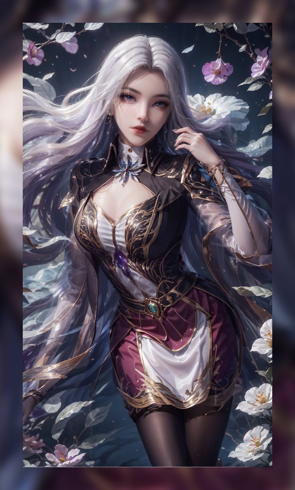 精致ai生成绝世唐门凌落宸8k打包下载