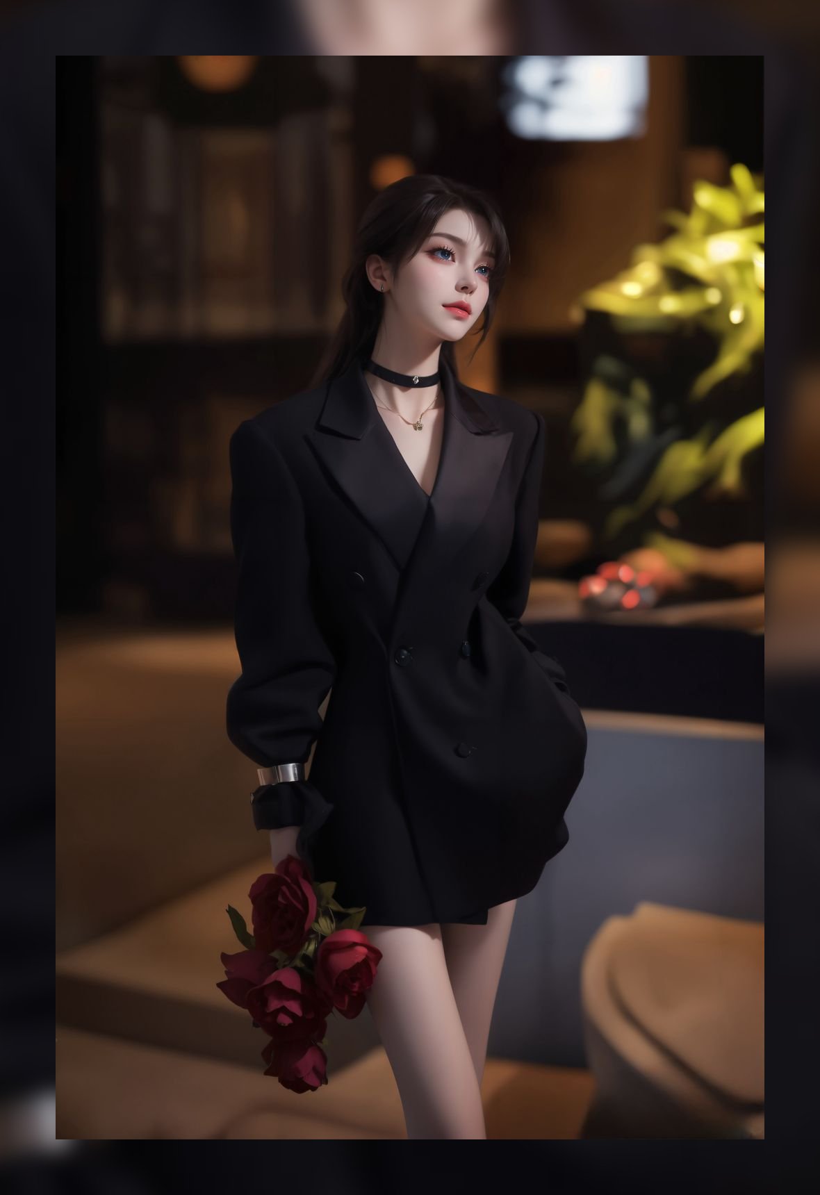 炸裂的建模身材完美世界天狐仙子高清8k合集壁纸