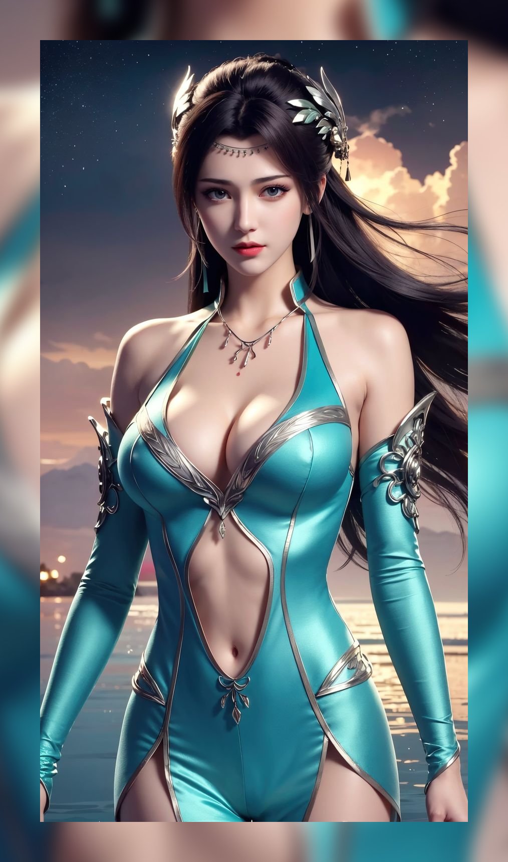 精美的建模脸斗破苍穹云韵高清6k图包壁纸