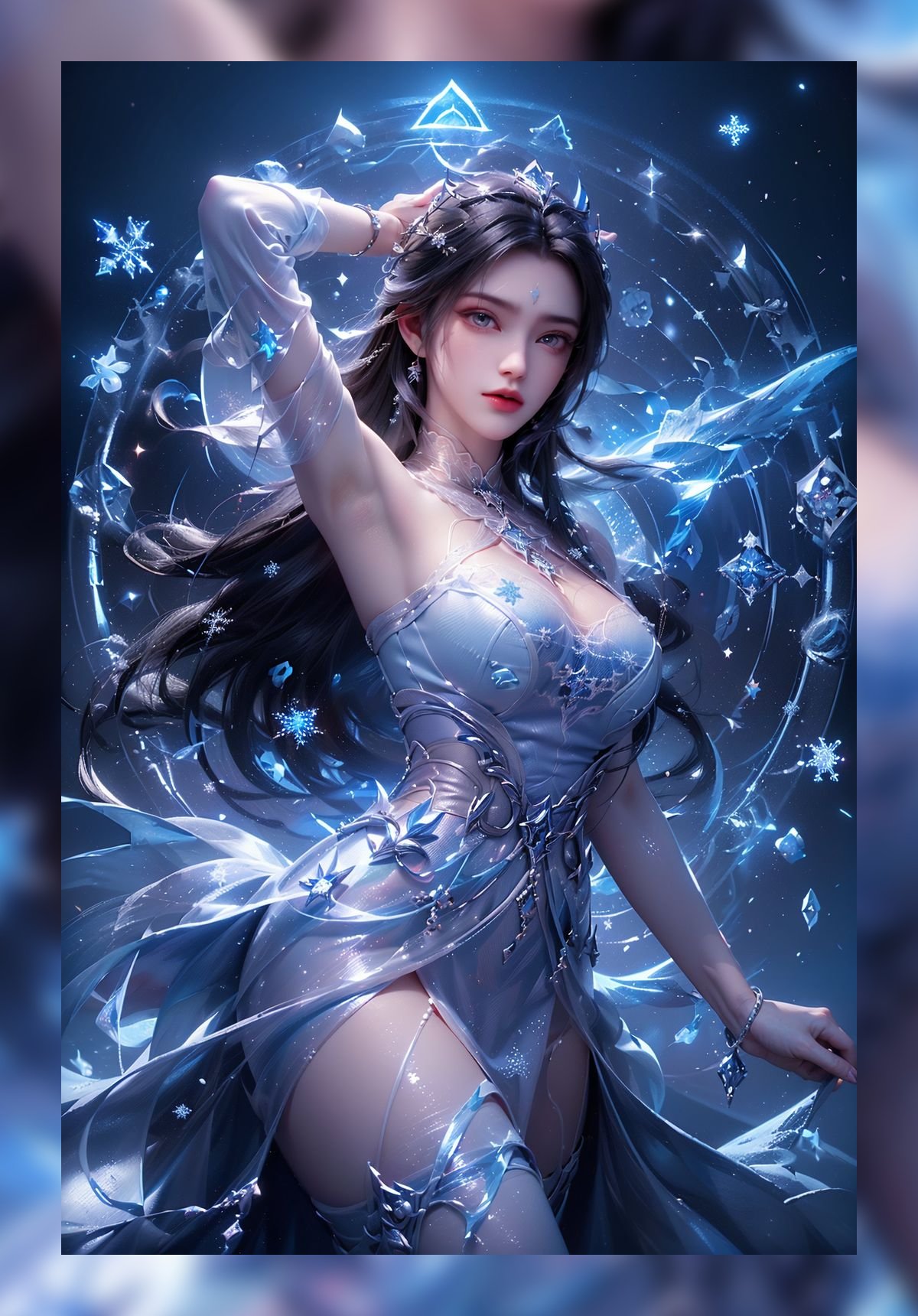 优秀的ai素材诛仙陆雪琪4k壁纸打包