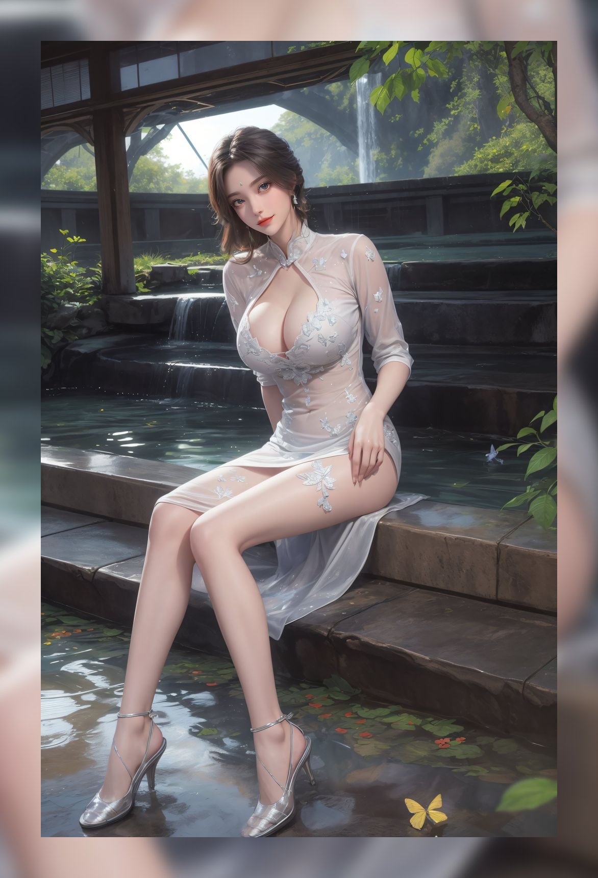 精美的建模脸完美世界柳神超清晰4k整理下载