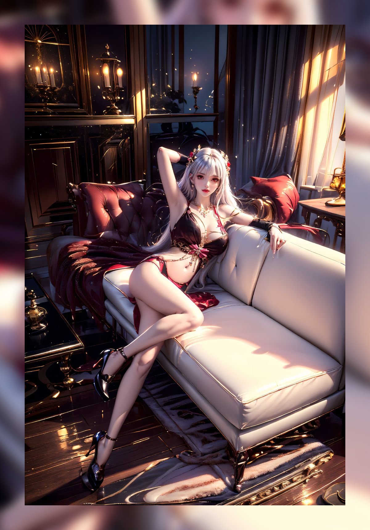 最新ai女生完美世界太阴玉兔精美6k打包下载