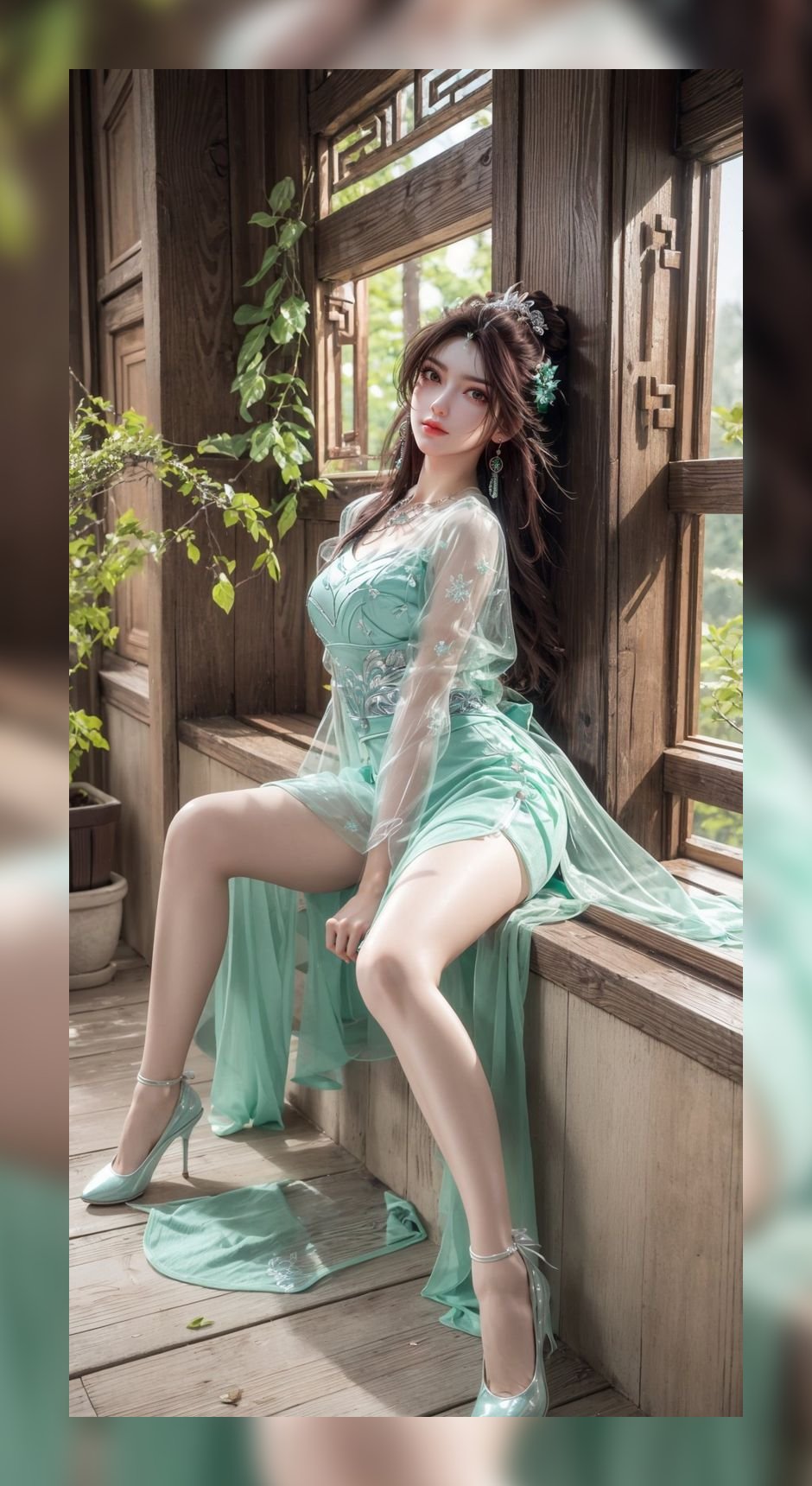 炸裂的性感完美世界叶倾仙高清6k壁纸打包