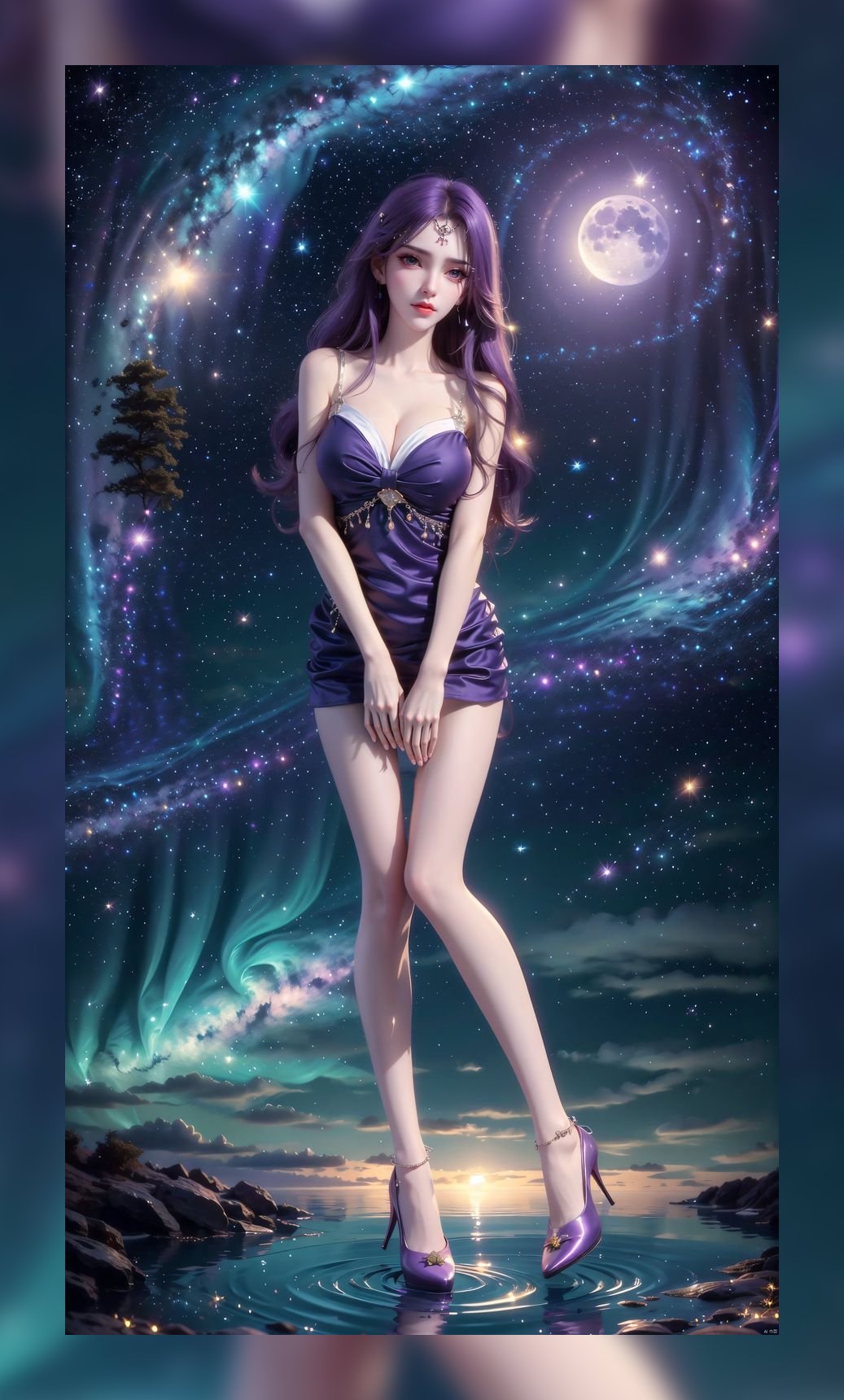 精致ai女神完美世界云曦精美4k打包壁纸