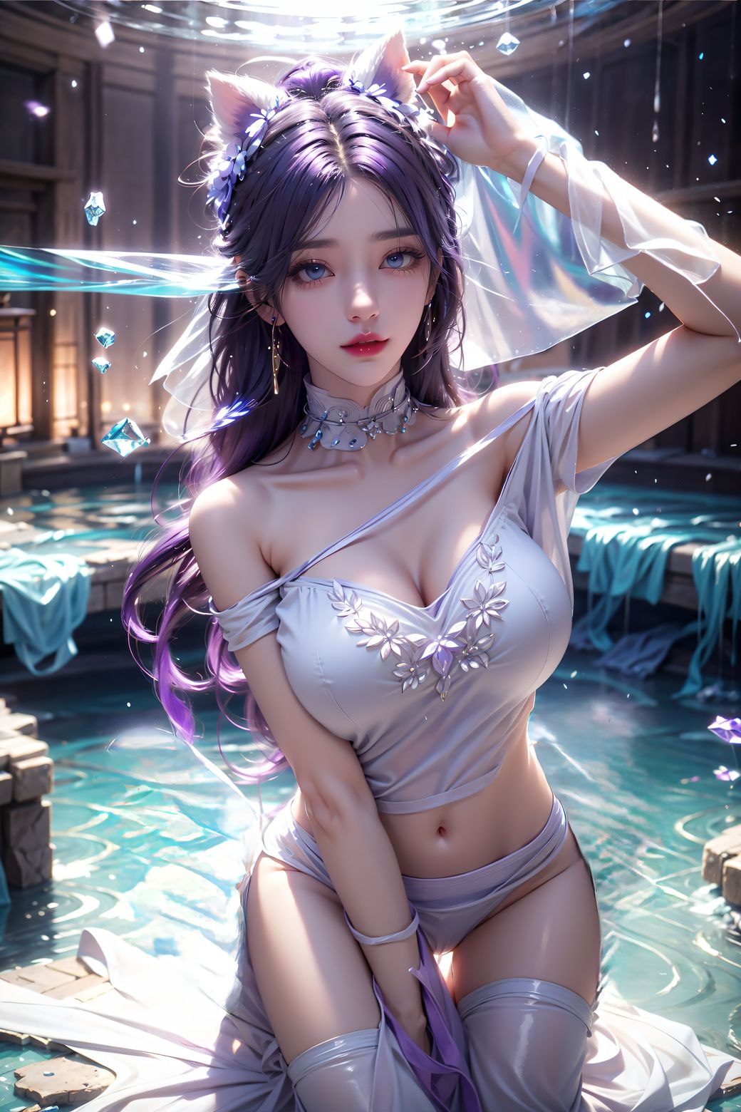 高品质多风格完美世界云曦8k打包壁纸