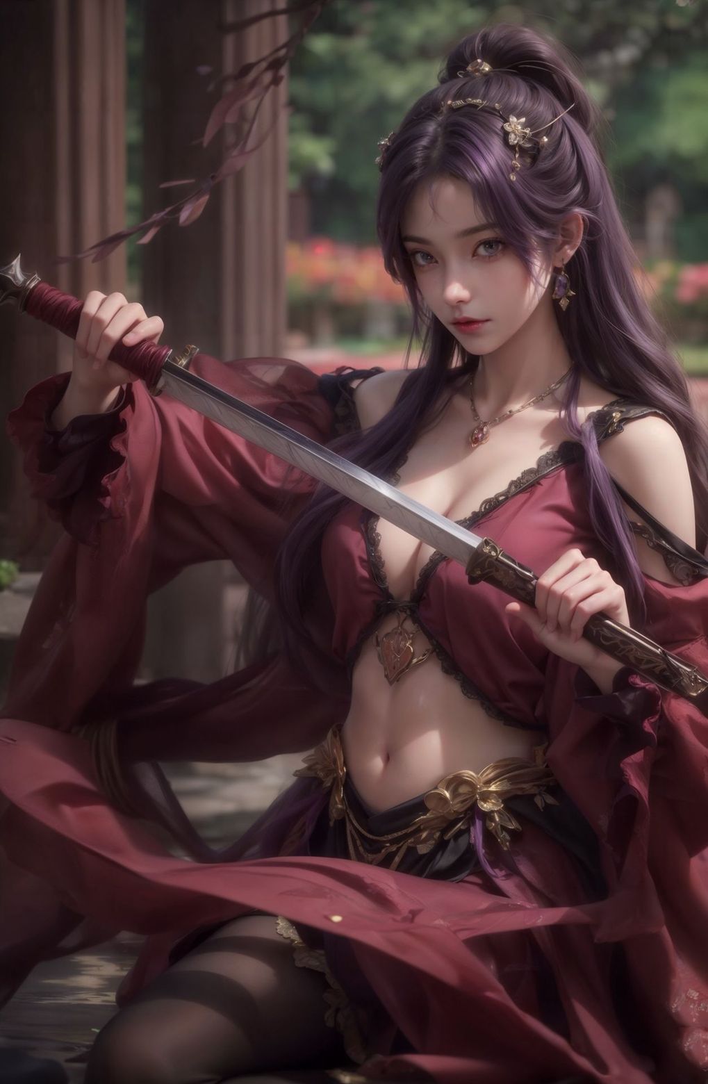 热门ai女神完美世界云曦超清晰8k壁纸网盘下载