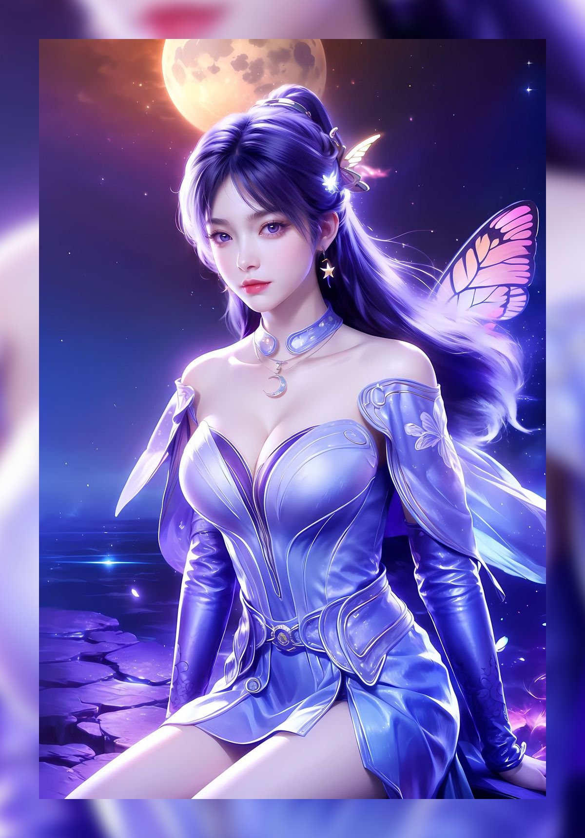 高品质ai生成遮天姬紫月超清晰4k整理下载