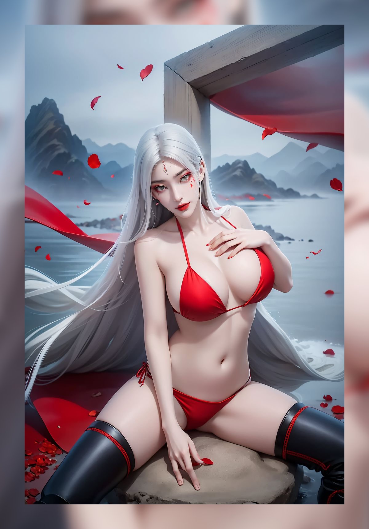 精致建模身材诛仙小白8k图包打包