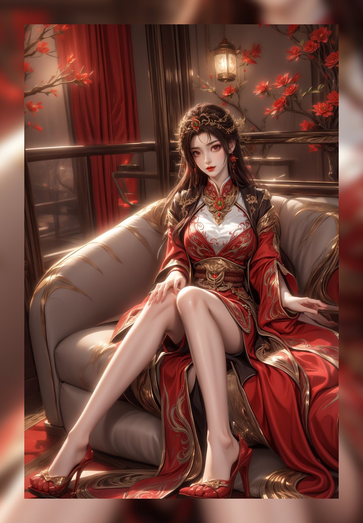 热门性感完美世界火灵儿优质6k图包壁纸