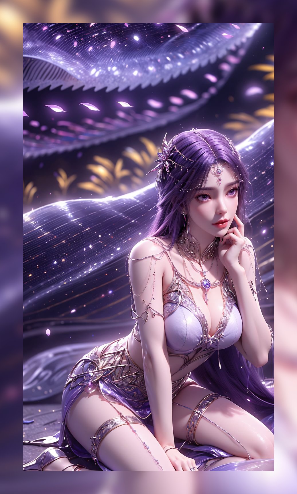 火热ai桌面完美世界云曦优质4k图包下载