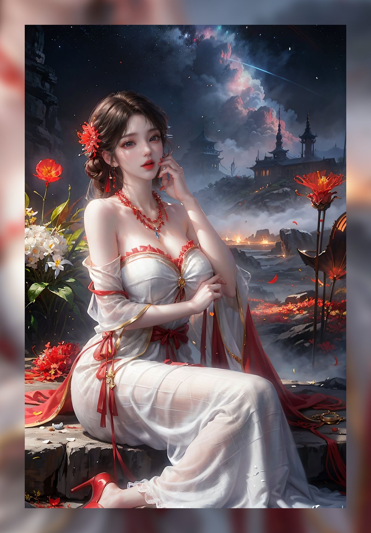 最新素材完美世界火灵儿优质6k整理合集