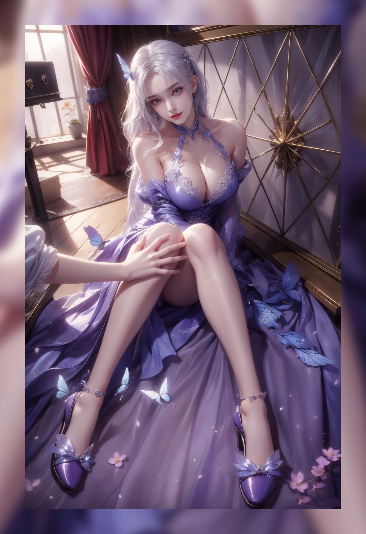 火爆ai生成斗破苍穹小医仙超清6k壁纸打包