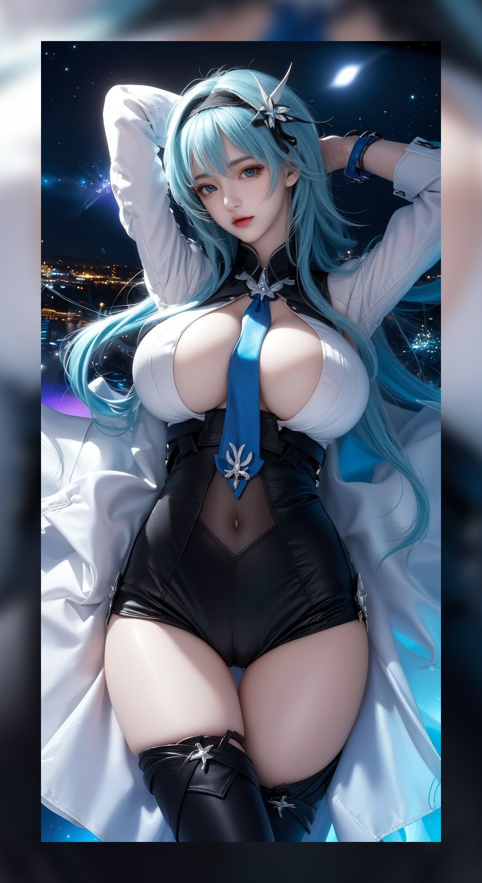 炫酷的多场景原神优菈超清8k图包壁纸