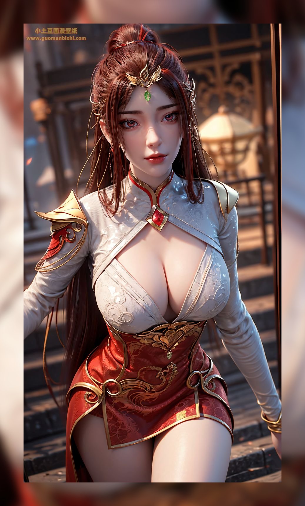 优秀作品建模身材完美世界红凰精美8k壁纸打包