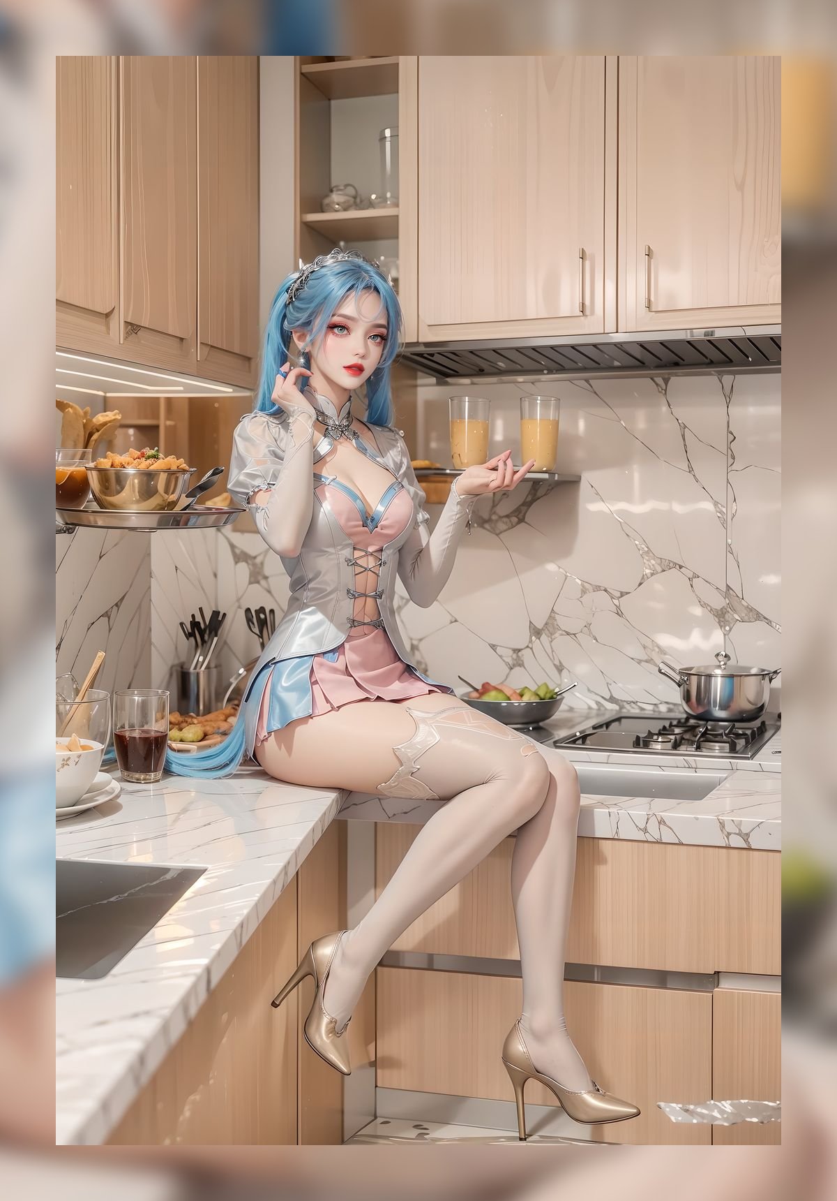 国潮ai生成绝世唐门唐舞桐超清晰4k壁纸网盘下载