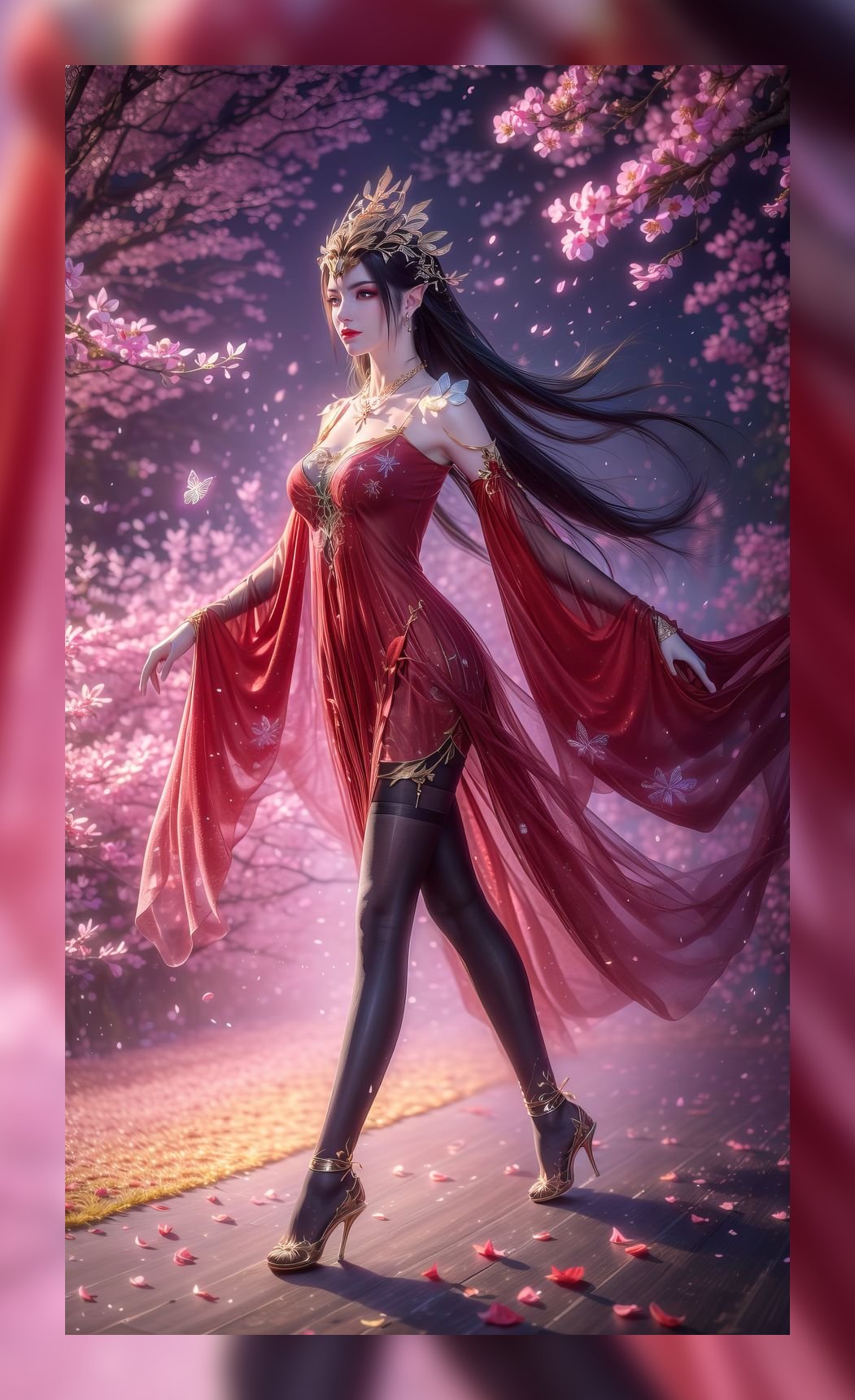 国潮ai桌面斗破苍穹美杜莎精美6k整理下载